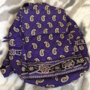 Purple Vera Bradley Backpack